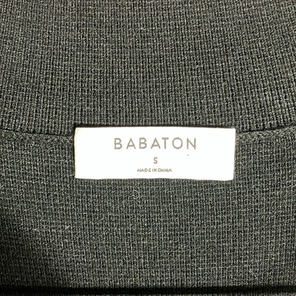 Aritzia Babaton Society sweater cardigan black size small - Picture 6 of 8